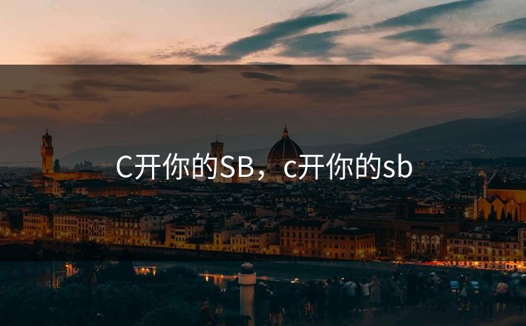 C开你的SB,c开你的sb C开你的SB,c开你的sb